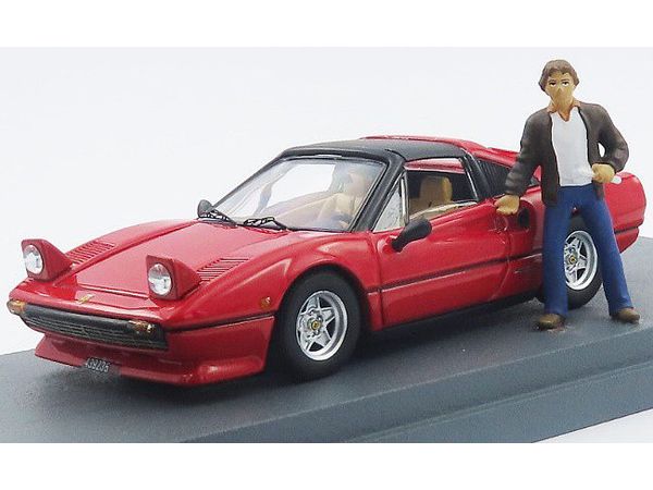 Ferrari 308 GTS 1977 430km 2:25 Hours Gilles Villeneuve Owned Car with Figure