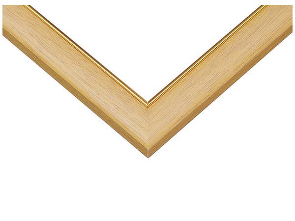 Jigsaw Puzzle Gold Lacing Braid Wooden Panel Clear : 51.5 x 18.2cm