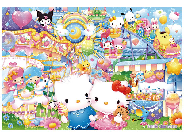 Jigsaw Puzzle: Sanrio Sanrio Characters Dreaming Park 1000pcs 72cm x 49cm