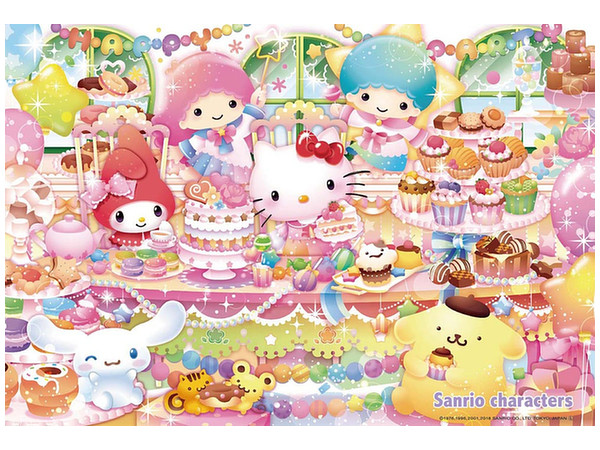 Jigsaw Puzzle: Sanrio Characters Happy Sweets Party 300pcs (38cm x 26cm)