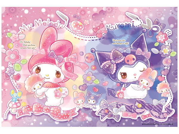 Jigsaw Puzzle: Sanrio My Melody & Kuromi 300pcs (38cm x 26cm)