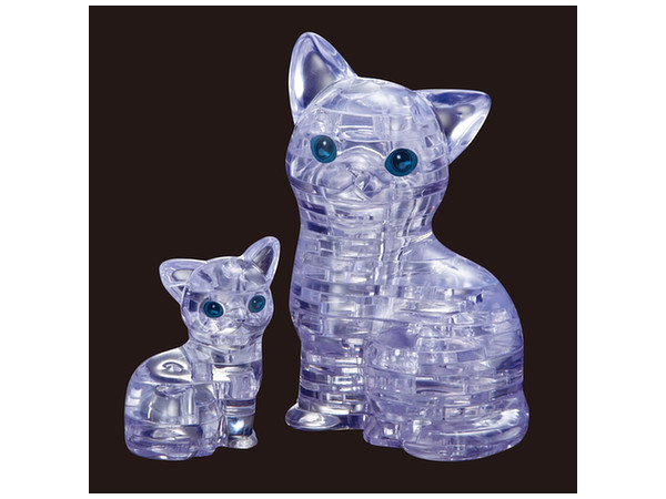 Crystal Puzzle Cat