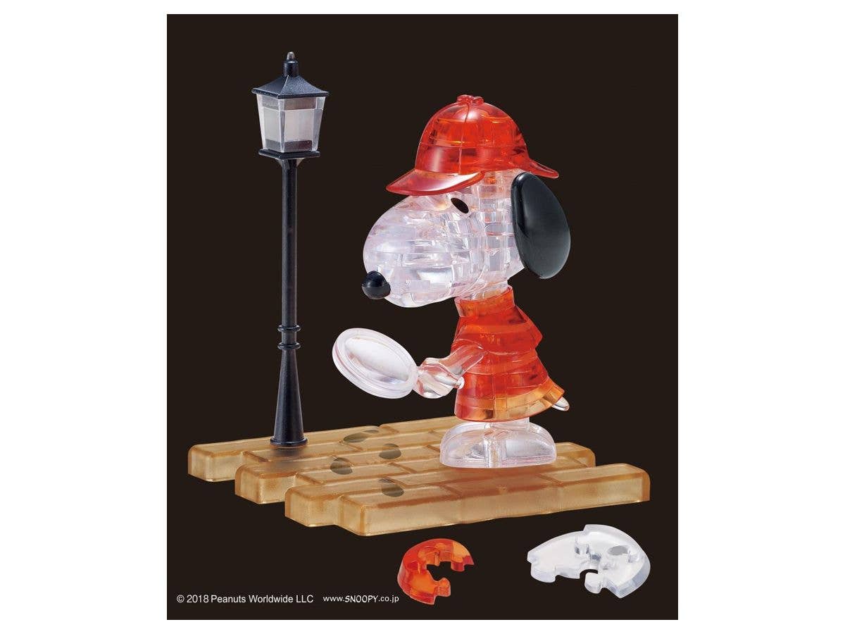 Crystal Puzzle: Snoopy Detective 34pcs