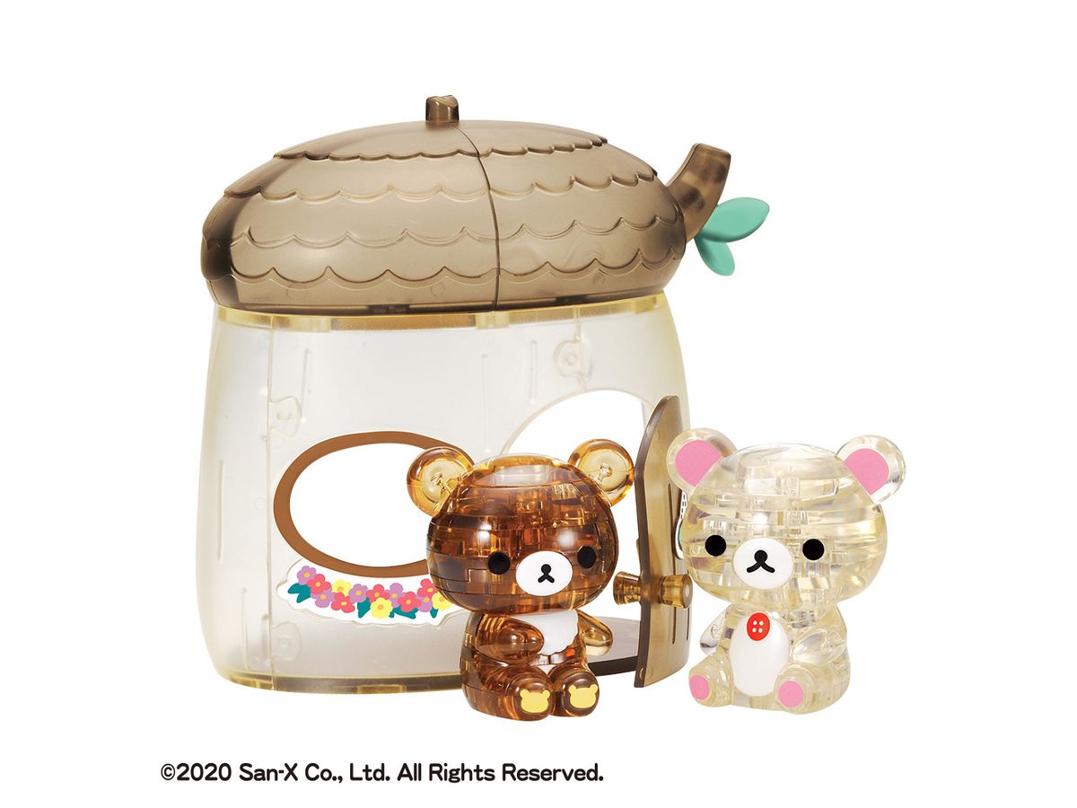 Crystal Puzzle: Korilakkuma & Chairoi Koguma Acorn House 66pcs