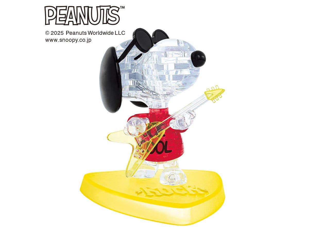 Crystal Puzzle Snoopy Joe Cool