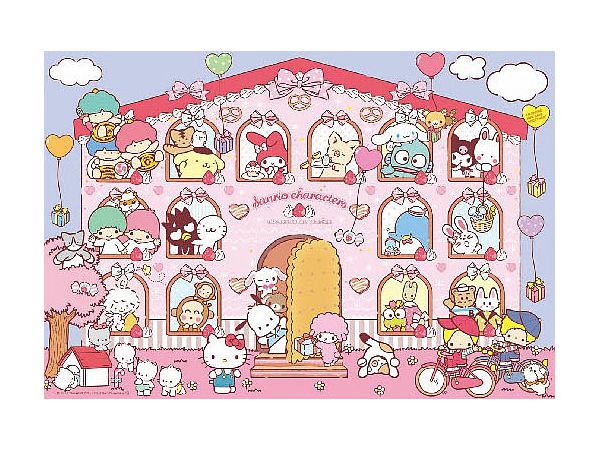 Jigsaw Puzzle: Sanrio Characters Sweets House 300pcs (38 x 26cm)