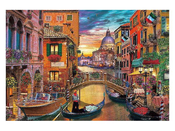 Jigsaw Puzzle: Venice at Twilight 500SP (38 x 26cm)