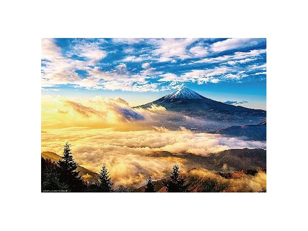 Jigsaw Puzzle: Golden Cloud Mt. Fuji 300P (38 x 26cm)