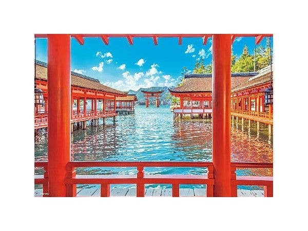 Jigsaw Puzzle: Itsukushima Shrine 500SP (38 x 26cm)
