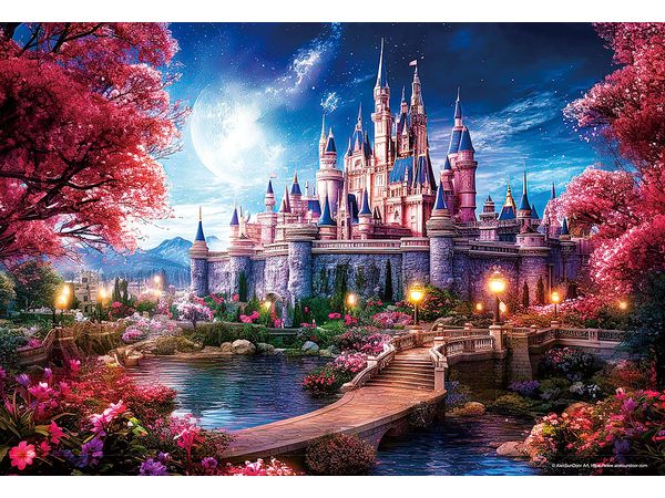 Jigsaw Puzzle: Moonlit Garden 500smallpcs (38 x 26cm)