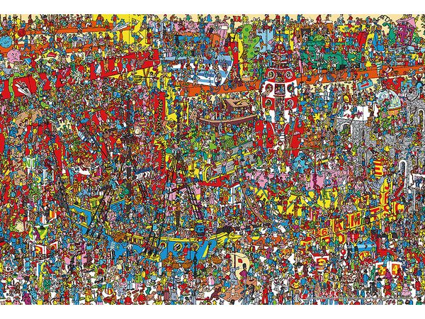 Jigsaw Puzzle: Where's Wally? Lots of Toys 500smallpcs (38 x 26cm)