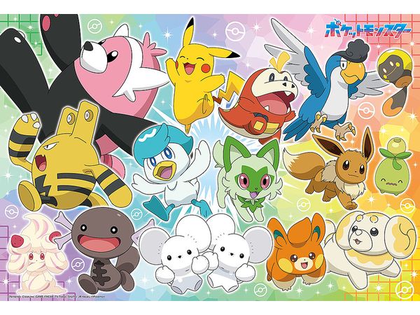 Jigsaw Puzzle: Pokemon Let's All Go Out Together! 100pcs (38 x 26cm)