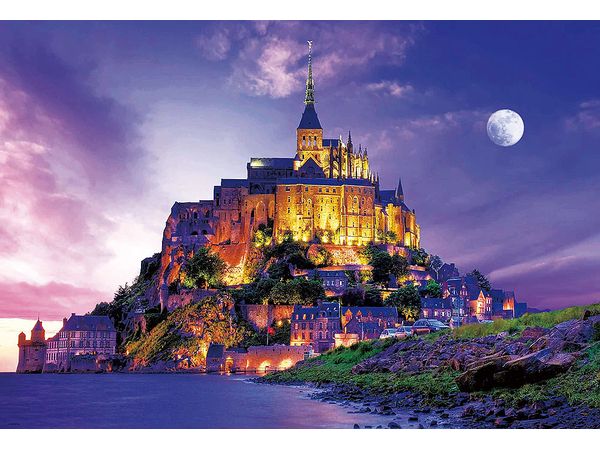 Jigsaw Puzzle: Twilight Mont Saint Michel 1000P (72 x 49cm)