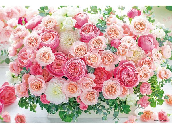 Heart-Pounding Rosy Pink 1000 micro pcs (380 x 260mm)