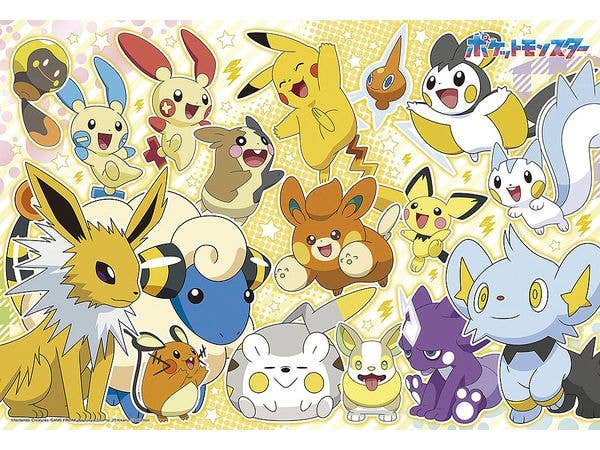 Let's Have Fun with Pokemon! 100 Pieces (380 x 260mm)