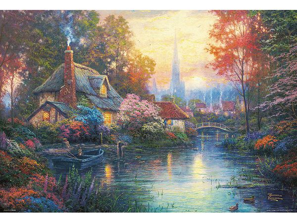 Flower-scented Cottage 1000pcs (720 x 490mm)