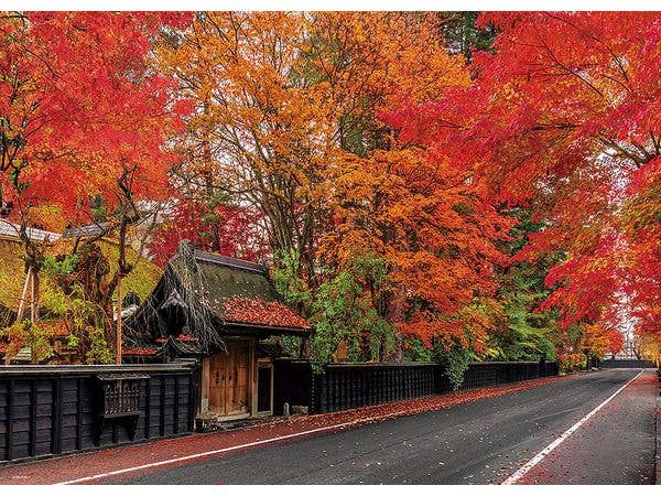 Kakunodate Samurai Residence Street in Autumn 600pcs (530 x 380mm)