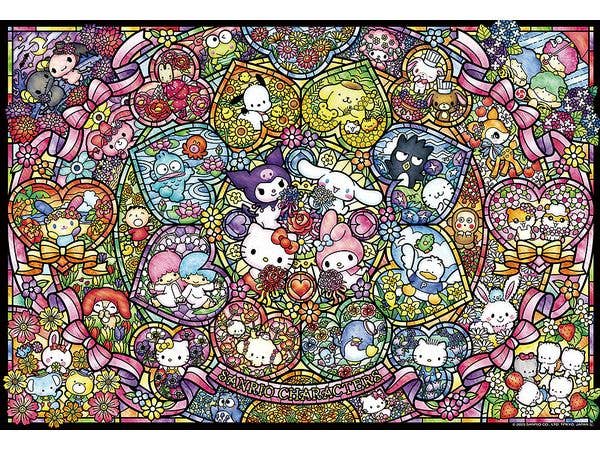Sanrio Characters Stained Glass 300 Pieces (380 x 260mm)