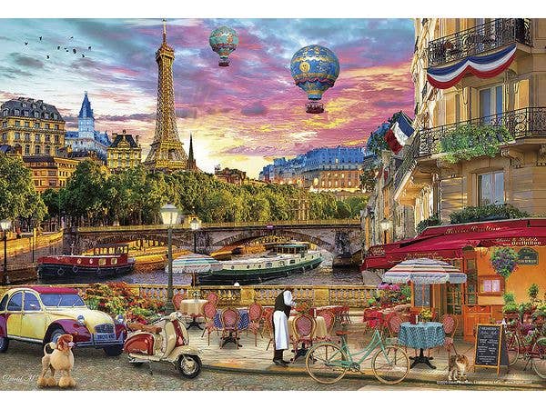 Paris, City of Love 1000Mpcs (380 x 260mm)