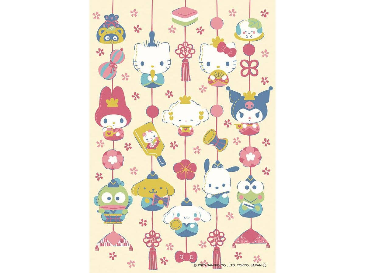 Sanrio Characters Hina Dolls 108Mpcs (147 x 100mm)