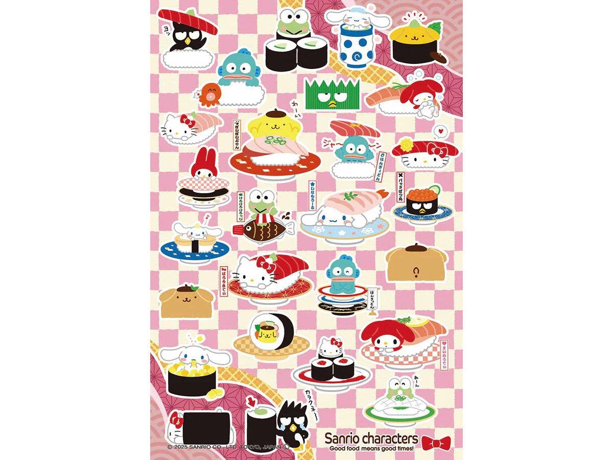 Sanrio Characters Sushi Restaurant 108Mpcs (147 x 100mm)
