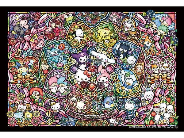 Sanrio Characters Stained Glass 108Mpcs (147 x 100mm)