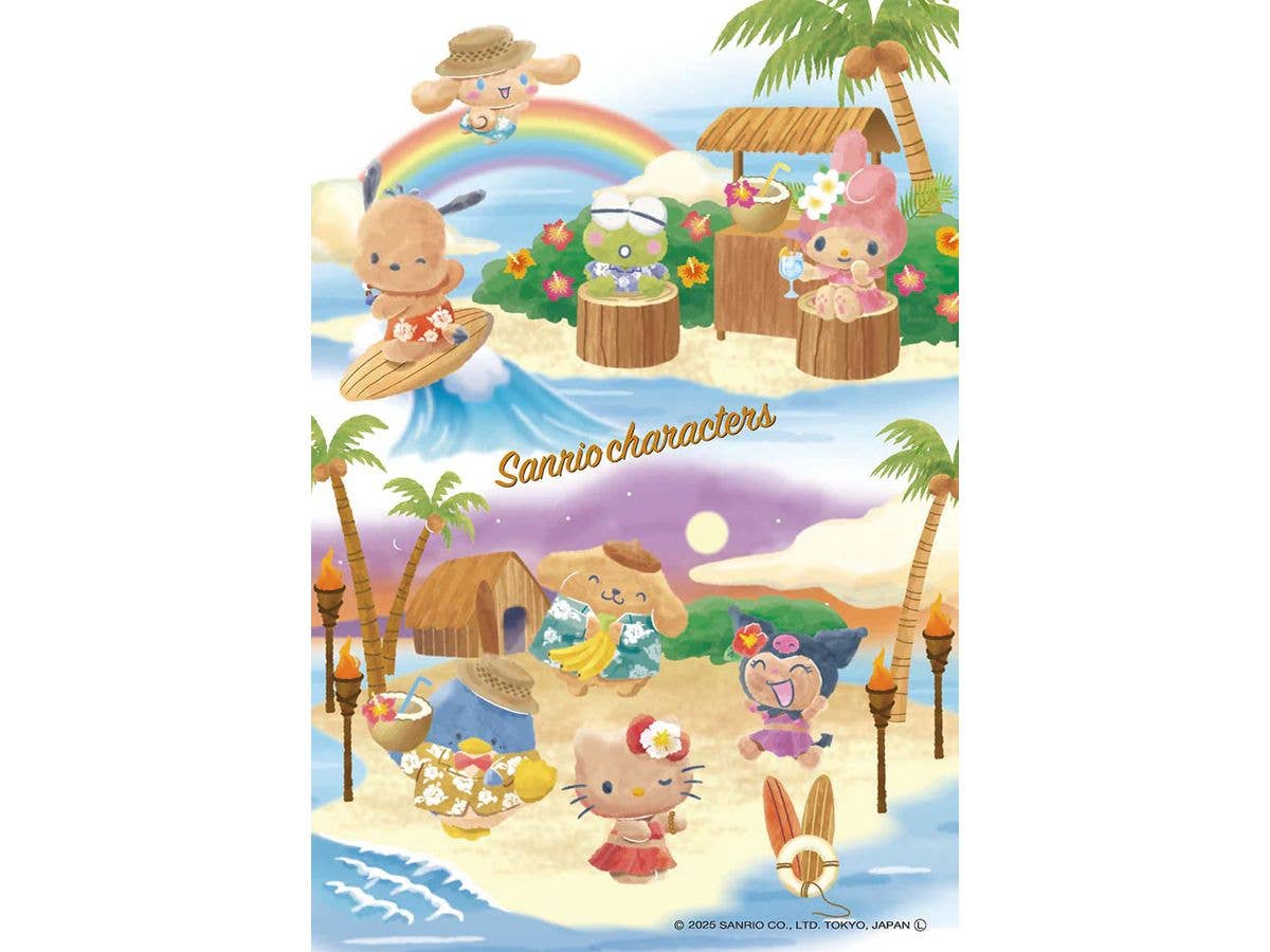 Sanrio Characters Summer Vacation 108Mpcs (147 x 100mm)