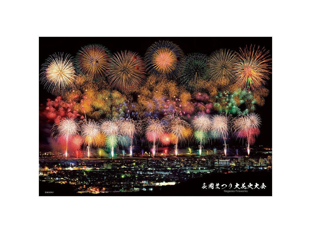 Nagaoka Festival Fireworks Display 300pcs (380 x 260mm)