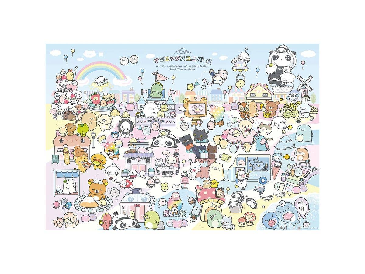 San-X Town C 100pcs (720 x 490mm)