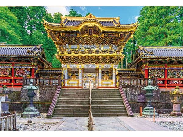 Jigsaw Puzzle Landscapes of Japan: Yomeimon Gate of Nikko Toshogu Shrine 1000 Micro pcs (38 x 26cm)