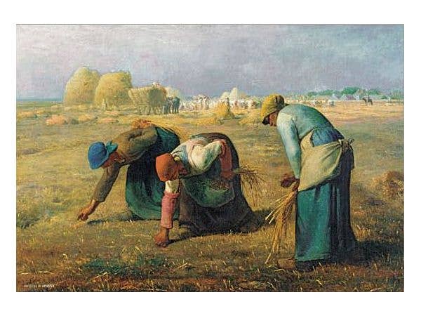 Jigsaw Puzzle Famous Picture: The Gleaners 1000 Micro pcs (38 x 26cm)
