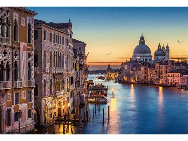 Jigsaw Puzzle Overseas Landscapes: Venice Grand Canal 1000pcs (72 x 49cm)