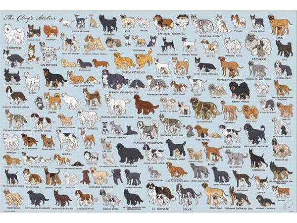Jigsaw Puzzle: The Dog's Atelier 1000pcs (72 x 49cm)