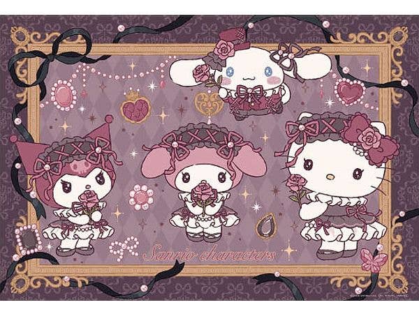 Jigsaw Puzzle Sanrio : Sanrio Characters Gothic Jewel 300pcs (38 x 26cm)