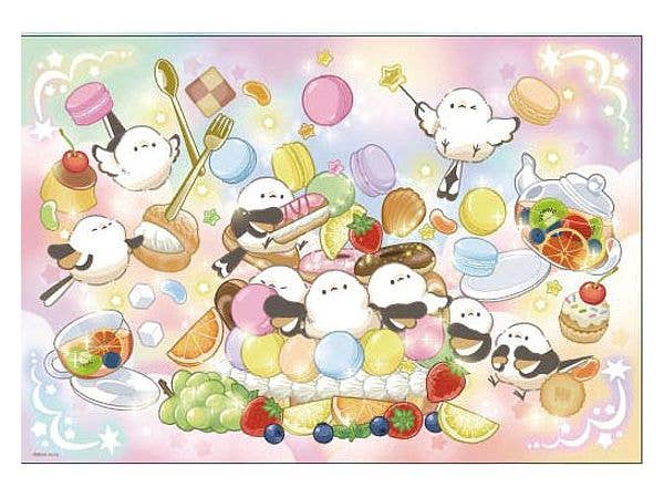 Jigsaw Puzzle: Maika Azuma Long-tailed Tit Sweet Dream Time 300pcs (38 x 26cm)