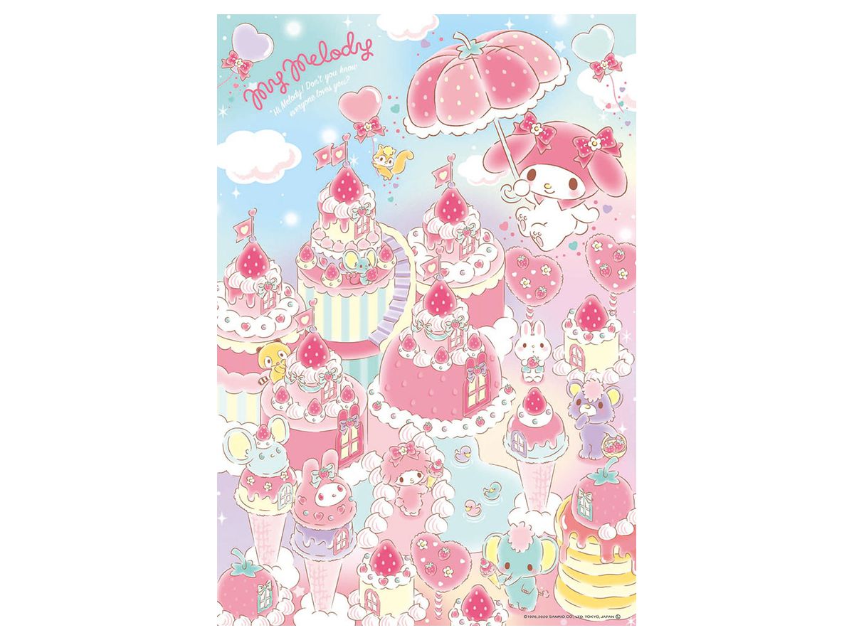 Jigsaw Puzzle: Sanrio My Melody Strawberry World 300pcs (38cm x 26cm)
