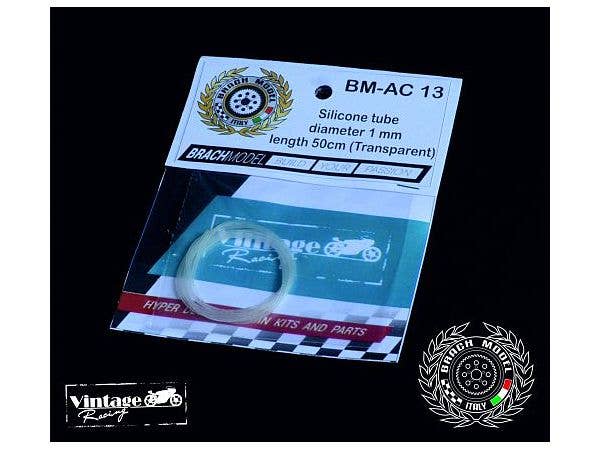 Silicone Tube Clear (OD 1mm / 50cm)
