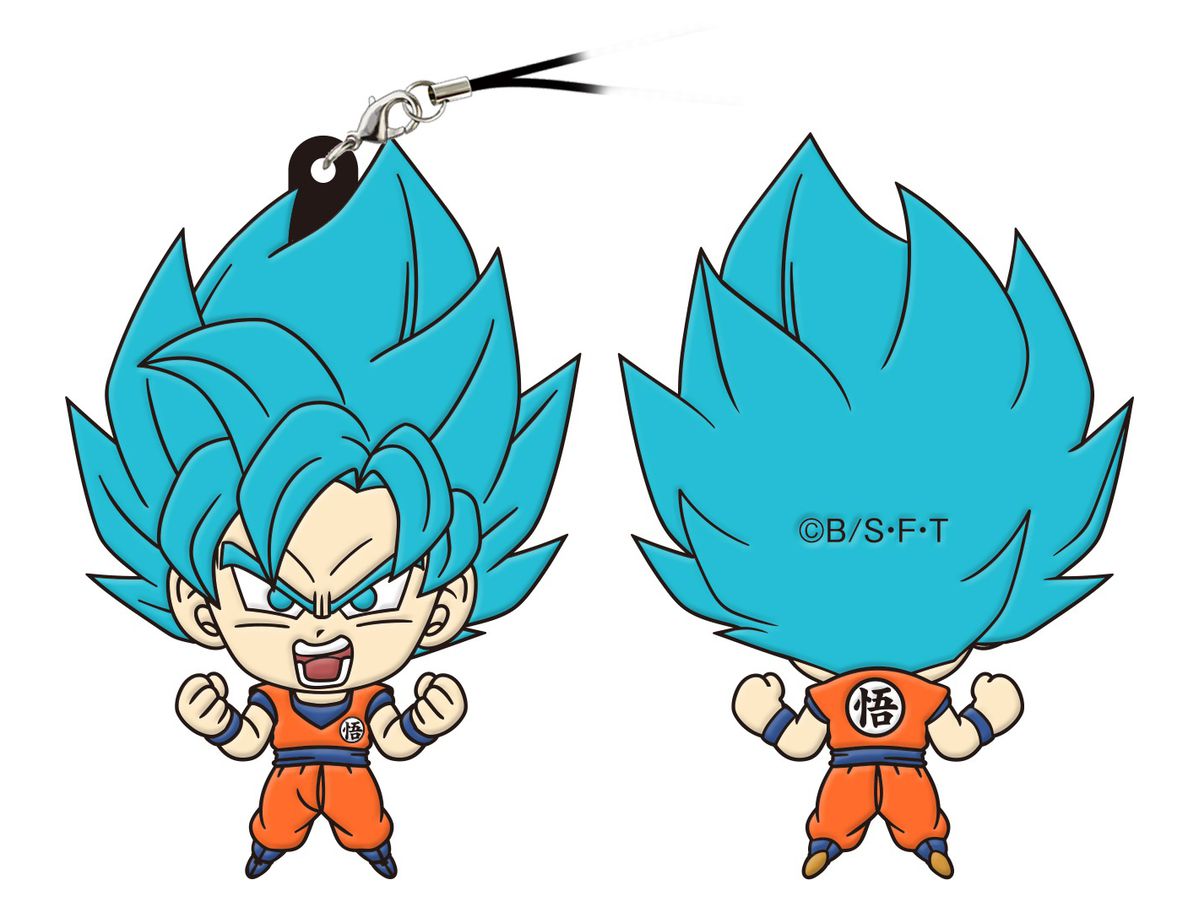 Dragon Ball Super: Thick Rubber Charm Goku