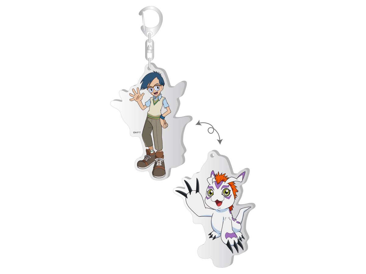 Digimon Adventure:: Changing Acrylic Keychain Joe - Gomamon