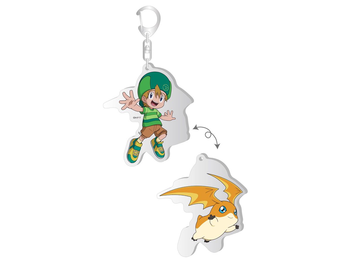 Digimon Adventure:: Changing Acrylic Keychain Takeru - Patamon