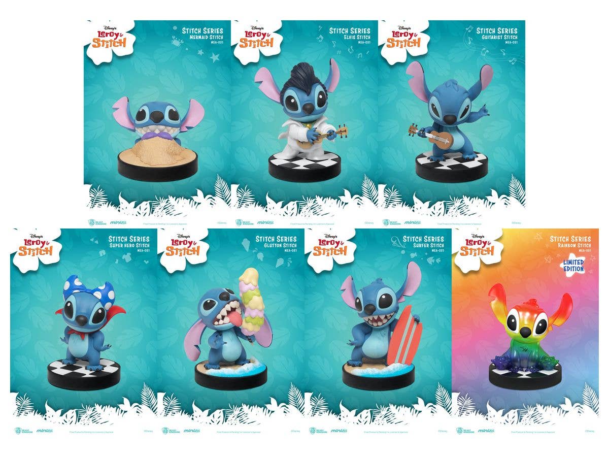 Mini Egg Attack Lilo & Stitch Series 1: Set of 7