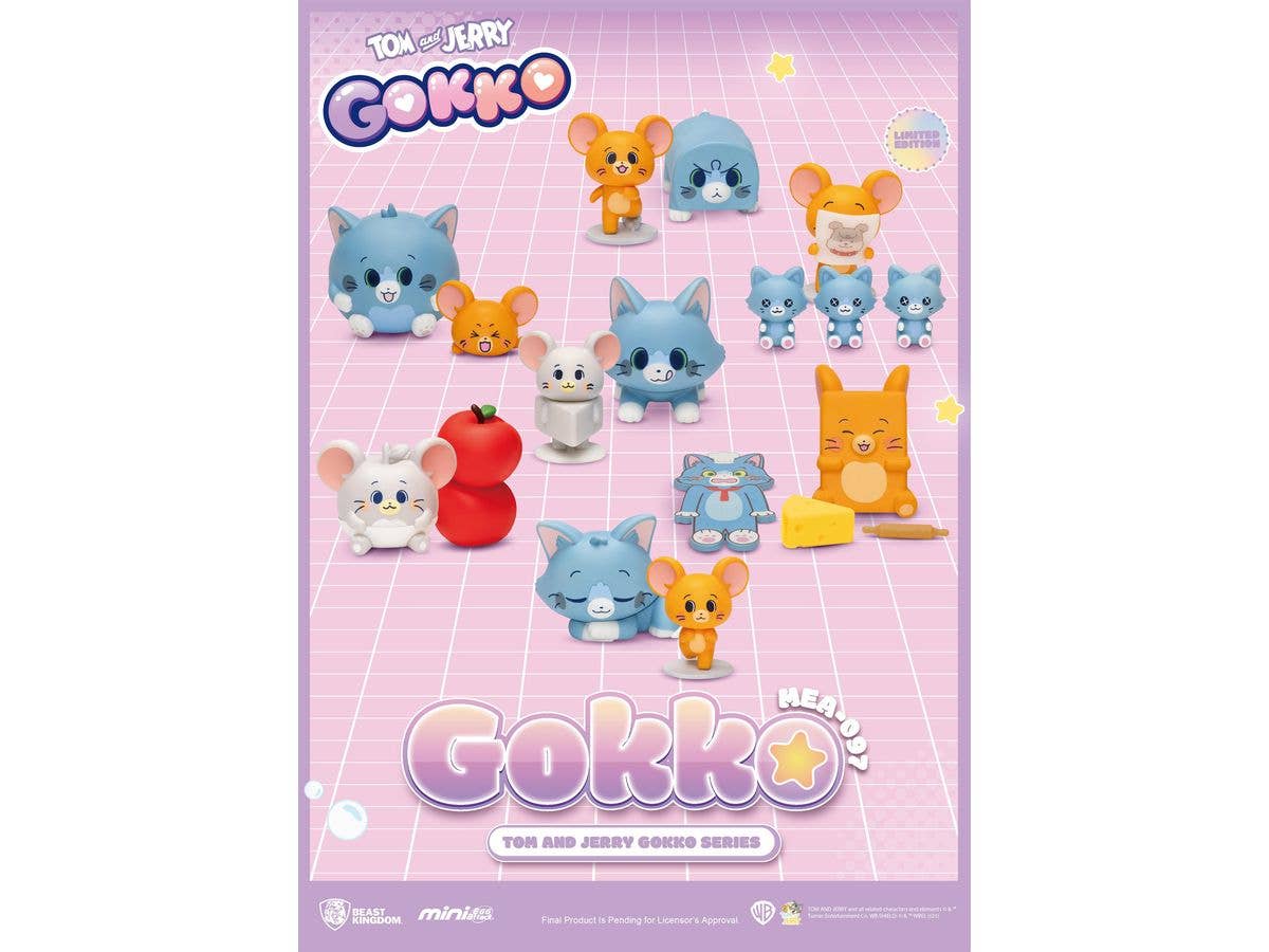 Tom and Jerry Gokko Series 1Box 6pcs