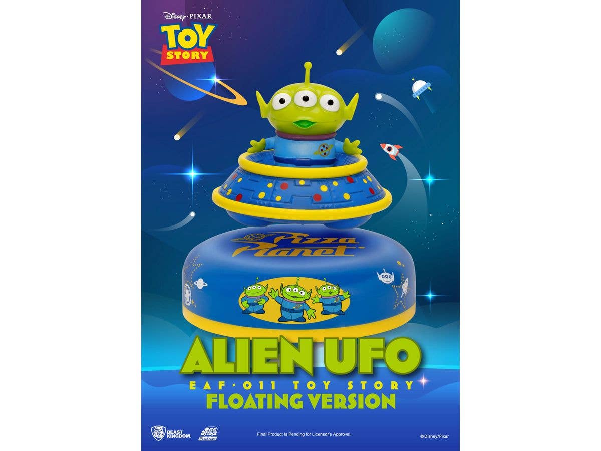 Toy Story Alien UFO Floating Version