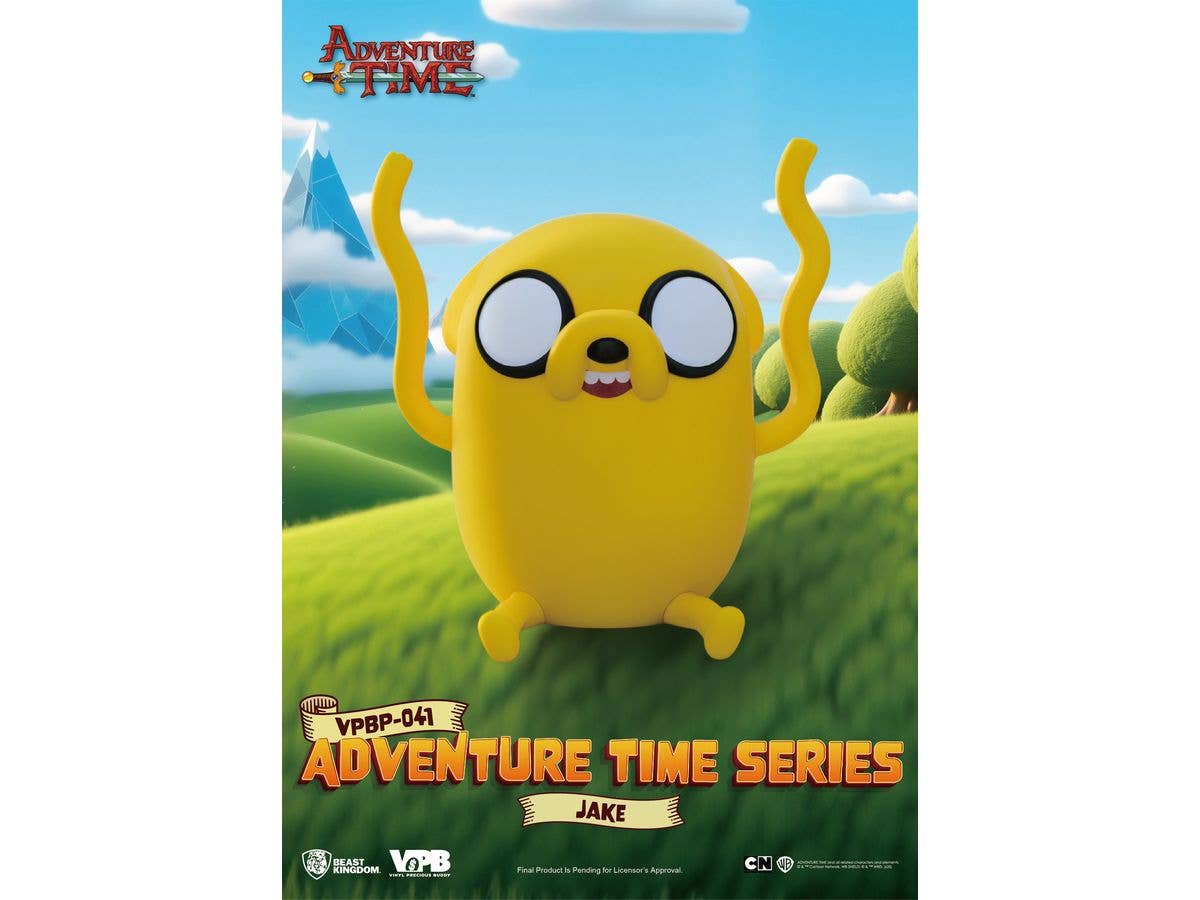 VPBP-041 Adventure Time Series Palm Size Vinyl Functional Figurine: Jake