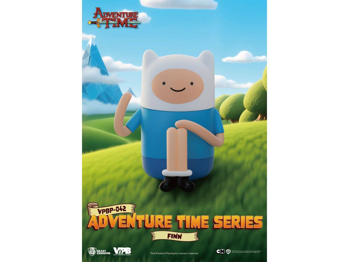 VPBP-042 Adventure Time Series Palm Size Vinyl Functional Figurine: Finn