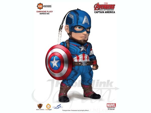 Kids Nations 005 Avengers: Age of Ultron Earphone Jack Accessories: 1Box (5pcs)