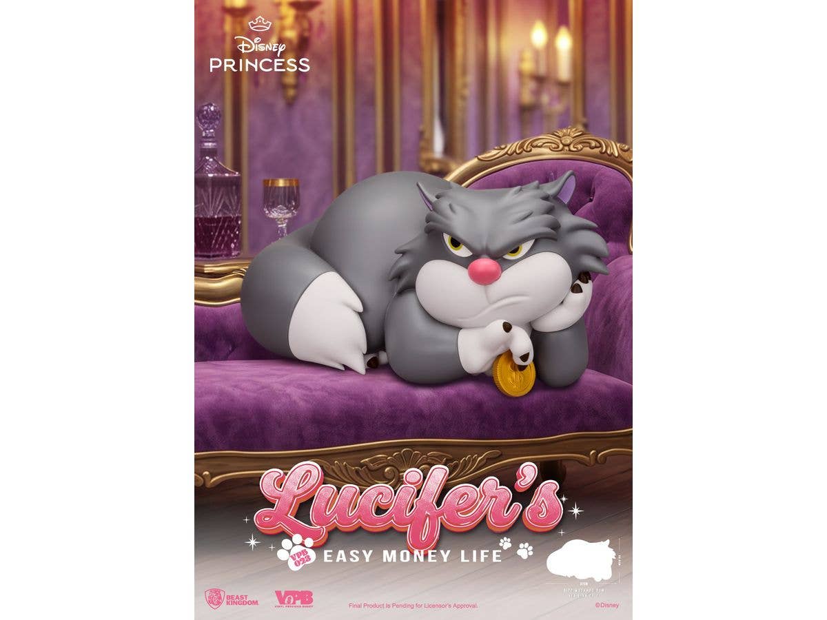 VPB-023 Disney Classic Series Vinyl Functional Figurine: Lucifer's Easy Money Life