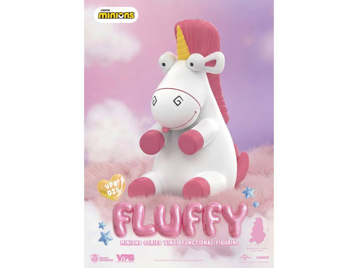 VPB-025 Minions Series Vinyl Functional Figurine : Fluffy