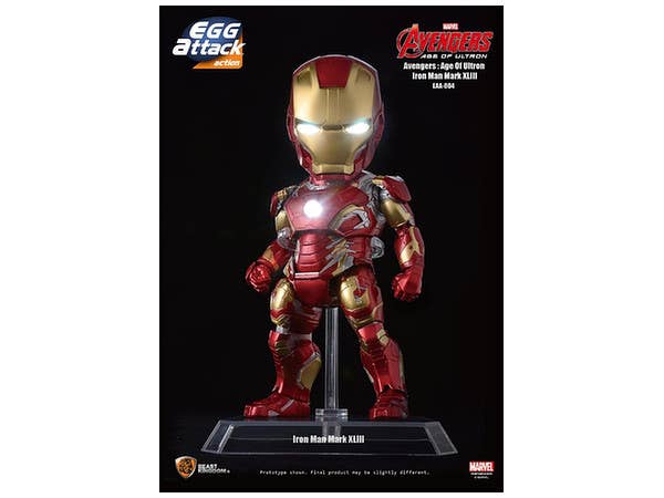 Egg Attack Action: Avengers Age of Ultron Iron Man Mark 43