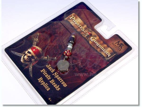 Jack Sparrow Pirate Beads Replica